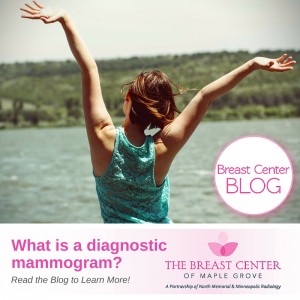 What is a diagnostic mammogram?
